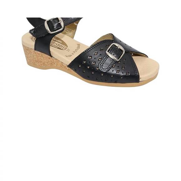 NEW WORISHOFER women's worishofer 811 sandal in black - Picture 1 of 3